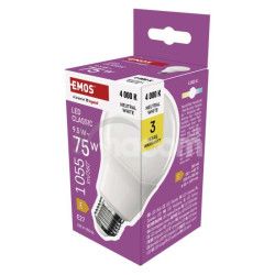 LED iarovka Classic A60 / E27 / 9,5 W (75 W) / 1055 lm / Neutrlna biela ZQ5E53
