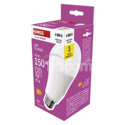 LED iarovka Classic A80 / E27 / 20 W (150 W) / 2452 lm / Neutrlna biela ZQ5E83