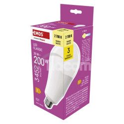 LED iarovka Classic A95 / E27 / 28 W (200 W) / 3452 lm / Tepl biela ZQ5E91