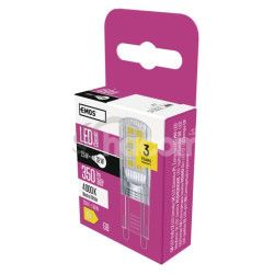 LED iarovka Classic JC / G9 / 2,5 W (32 W) / 350 lm / neutrlna biela ZQ9536