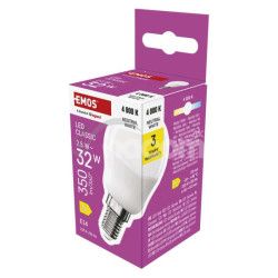LED iarovka Classic Mini Globe / E14 / 2,5 W (32 W) / 350 lm / Neutrlna biela ZQ1D13