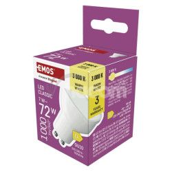 LED �iarovka Classic MR16 biela/ GU10 / 7 W (72 W) / 1000 lm / Tepl� biela ZQ8D62