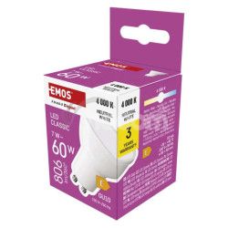 LED iarovka Classic MR16 / GU10 / 7 W (60 W) / 806 lm / neutrlna biela ZQ8E43