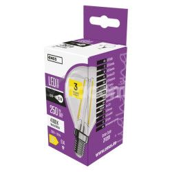 LED iarovka Filament Mini Globe / E14 / 1,8 W (25 W) / 250 lm / neutrlna biela ZF1201