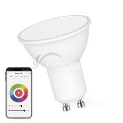 LED iarovka GoSmart MR16 / GU10 / 4,8 W (35 W) / 400 lm / RGB / stmievaten / WiFi ZQW832R