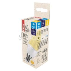 LED iarovka True Light svieka / E14 / 4,2 W (40 W) / 470 lm / tepl biela ZQ3224