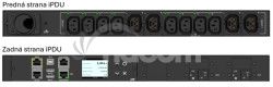 Legrand Raritan, horizontlne PDU 1U, 7,2 kW 230V/1F/32A, meran vstupy, spnan vstupy, 8x C13 + 4x C13/C19, 3m kbel