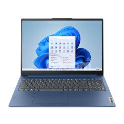 Lenovo IdeaPad Slim 3/16IAH8/i5-12450H/16"/WUXGA/16GB/512GB SSD/UHD Xe/W11P/Blue/2R 83ES003RCK