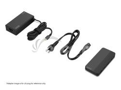 Lenovo USB-C Dual Display Travel Dock (w/adapter) 40B90100EU