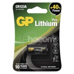 Ltiov batria GP CR123A, 1 ks B1501