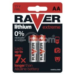 Ltiov batria RAVER FR6 (AA) 2ks