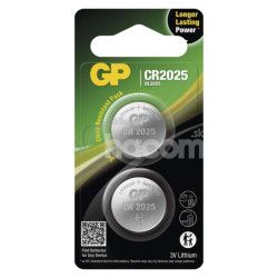 L�tiov� gomb�kov� bat�ria GP CR2025, 2 ks 2ks B15253