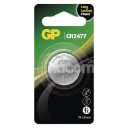 L�tiov� gomb�kov� bat�ria GP CR2477, 1 ks B15771