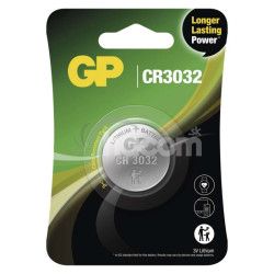 L�tiov� gomb�kov� bat�ria GP CR3032, 1 ks B15331
