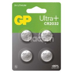 L�tiov� gomb�kov� bat�ria GP Ultra Plus CR2032, 4 ks 4ks B15324