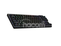 Logitech G PRO X TKL LIGHTSPEED - hern klvesnica, Tactile, ierna, US, rozbalen kus