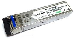 MaxLink 1.25G SFP optick modul, WDM (BiDi), SM, Tx 1310/Rx1550nm, 3km, 1x LC konektor, DDM ML-S3155-3