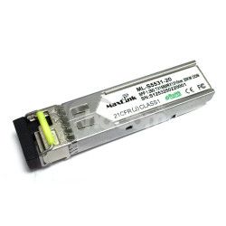 MaxLink 1.25G SFP optick modul, WDM(BiDi), SM, Tx 1550/Rx1310nm, 20km, 1x LC konektor, DDM ML-S5531-20