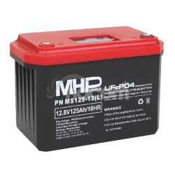 MHPower MS125-12(L) Litium bat�ria LiFePO4 12V/12 MS125-12(L)