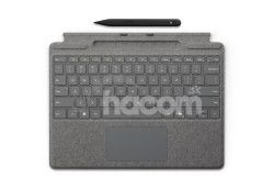 Microsoft Surface Pro Keyboard + Slim Pen 2 Bundle (Platinum), cz&sk 8X6-00235