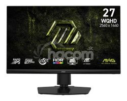 MSI MAG 272QPF E20 27"/IPS/WQHD/200Hz/0,5ms MAG 272QPF E20