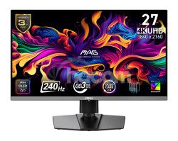 MSI MAG/272UP QD-OLED X24/26,5"/QD-OLED/4K UHD/240Hz/0,03ms/Black/3R MAG 272UP QD-OLED X24
