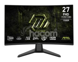 MSI MAG 274CF X24 27"/VA/FHD/240Hz/0,5ms/1500R MAG 274CF X24