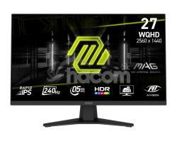 MSI MAG/274QF X24/27"/IPS/QHD/240Hz/0,5ms/Black/2R MAG 274QF X24