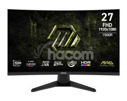 MSI MAG 275CF X24 27"/FHD/VA/240Hz/0,5ms/1500R MAG 275CF X24