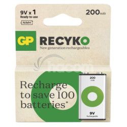 Nabjacia batria GP ReCyko 200 (9V) 1 ks