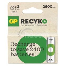 Nabjacia batria GP ReCyko 2600 (AA) 2 ks 2ks