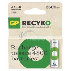 Nabjacia batria GP ReCyko 2600 (AA) 4 ks 4ks