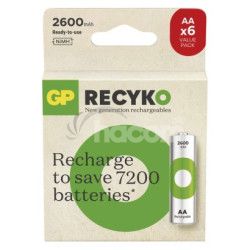 Nabjacia batria GP ReCyko 2600 (AA) 4+2 ks 6ks