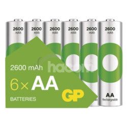 Nabjacia batria GP ReCyko 2600 (AA) 6 ks 6ks