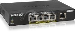 NETGEAR 5PT GE UNMANAGED SWCH W/POE/POE+ GS305PP-300EUS