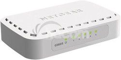 NETGEAR 5xGIGABIT Desktop switch, GS605 GS605-400PES