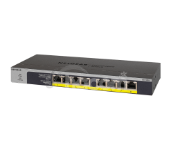 NETGEAR 8-port 10/100/1000Mbps Gigabit Ethernet, Flexible PoE, GS108LP GS108LP-100EUS