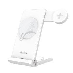 Nillkin PowerTrio 3v1 Bezdr�tov� Nab�ja�ka MagSafe pre Samsung Watch White 6902048249936