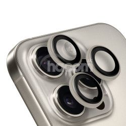 OBAL:ME Ochrana ooviek pre Apple iPhone 15 Pro/15 Pro Max Natural Titanium 8596311278983