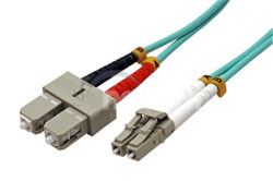 Optick patch cord Duplex LC-SC 50/125 2m MM OM4 0951