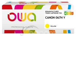 OWA Armor toner kompatibiln� s Canon CRG-067H Y, 2350st, �lt�/�lt� K16517OW
