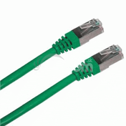 Patch cord FTP cat5e 1M zelen