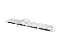 PATCH PANEL 48 PORTOV 1U 19" CAT.5E UTP �ED� LANBERG PPU5-1048-S