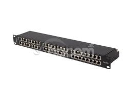 PATCH PANEL 48 PORTOV 1U 19" CAT.6A FTP TENEN� �IERNY LANBERG PPSA-1048-B