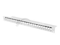 PATCH PANEL BLANK 24 PORTOV 1U PRE MODULY KEYSTONE PPKS-1024-S