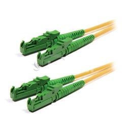 Patchcord FO duplex E2000/APC-E2000/APC 9/125 10m, OS2 1404