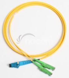 Patchcord FO duplex E2000/APC-LC 9/125um SM 2m, OS2