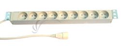 PDU 7x230V,1U,19'', 1x16A IEC320 C20 MXL907F073