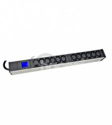 PDU IT METER, integr.meren, 12x C13, Al, 19 ", 1U, RAL 7035 HSMPE308