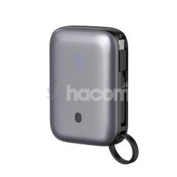 Platinet Powerbanka 10000 mAh 20W Power Delivery, 2xUSB-C, 1xUSB-A, k�bel USB-C 1m, �ierna PLAPMPB1020C